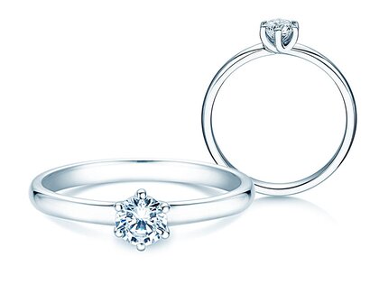 Anello di Fidanzamento Melody in argento