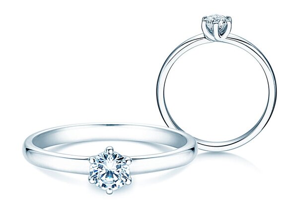 Anello di Fidanzamento Melody in argento