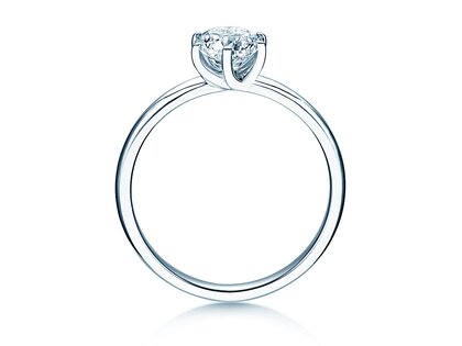 Anello di Fidanzamento Melody in 18K oro bianco con diamante 2,50ct G/VS