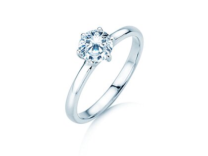 Anello di Fidanzamento Melody in 18K oro bianco con diamante 2,50ct G/VS