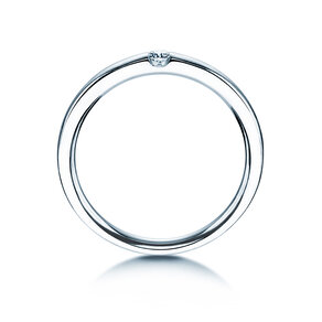 Anello di Fidanzamento Destiny in argento 925/- con diamante 0,05ct H/SI