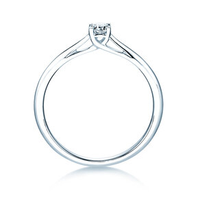 Anello di Fidanzamento Delight in 14K oro bianco con diamante 0,15ct G/SI