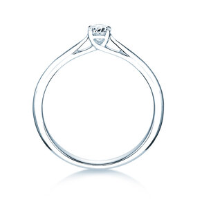 Anello di Fidanzamento Delight in 18K oro bianco con diamante 0,20ct G/SI