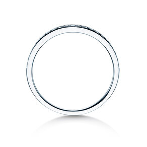 Anello di Fidanzamento Alliance-/Eternityring in 18K oro bianco con diamanti 0,21ct G/SI