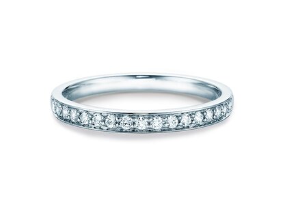 Anello di Fidanzamento Alliance-/Eternityring in oro bianco