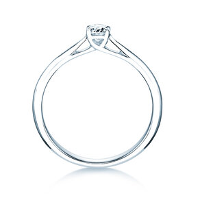 Anello di Fidanzamento Delight in 9K oro bianco con diamante 0,25ct H/SI