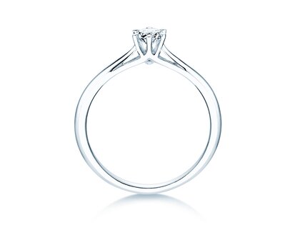 Anello di Fidanzamento Heaven 6 in 9K oro bianco con diamante da laboratorio 0,25ct