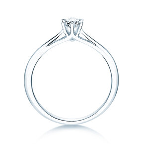 Anello di Fidanzamento Heaven 6 in 9K oro bianco con diamante da laboratorio 0,25ct