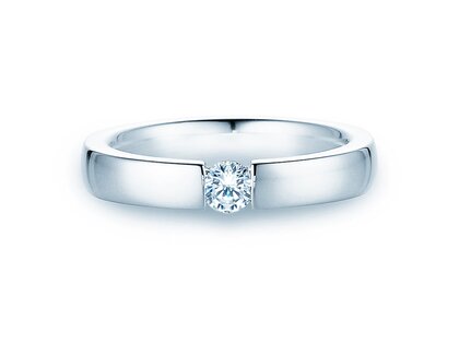 Anello di Fidanzamento Infinity in platino