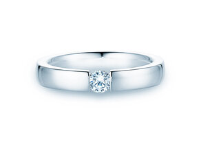 Anello di Fidanzamento Infinity in platino