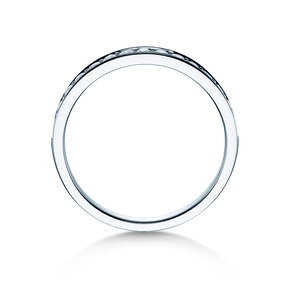 Anello di Fidanzamento Alliance-/Eternityring in 14K oro bianco con diamanti 0,30ct G/SI