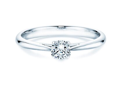 Anello di Fidanzamento Delight in 14K oro bianco con diamante 0,30ct H/SI