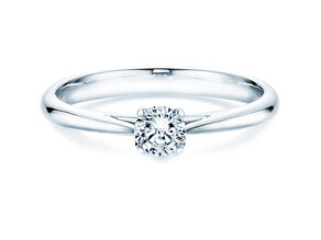 Anello di Fidanzamento Delight in 14K oro bianco con diamante 0,30ct H/SI