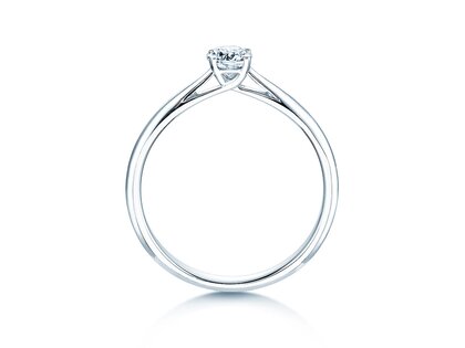 Anello di Fidanzamento Delight in 14K oro bianco con diamante 0,30ct H/SI