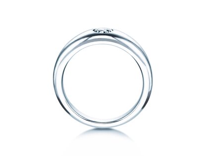 Anello di Fidanzamento Promise in 14K oro bianco con diamante 0,30ct G/IF