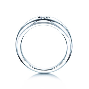 Anello di Fidanzamento Promise in 14K oro bianco con diamante 0,30ct G/IF
