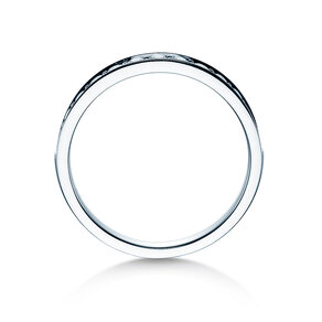 Anello di Fidanzamento Alliance-/Eternityring in 18K oro bianco con diamanti 0,39ct G/SI