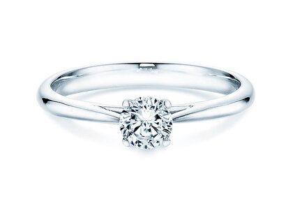 Anello di Fidanzamento Delight in 14K oro bianco con diamante 0,40ct H/SI