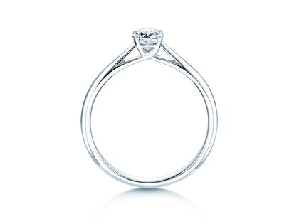 Anello di Fidanzamento Delight in 14K oro bianco con diamante 0,40ct H/SI