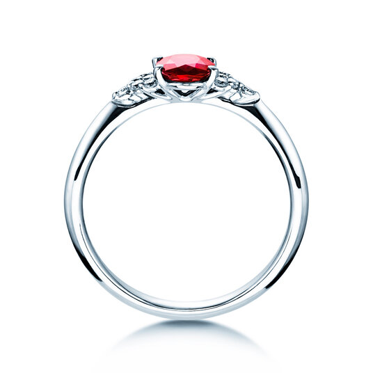 Anello di Fidanzamento Vivid in platino