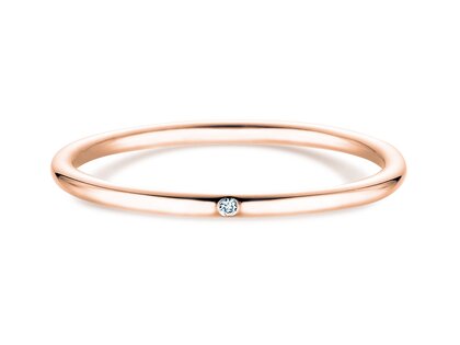 Anello di Fidanzamento Promise Petite in oro rosa