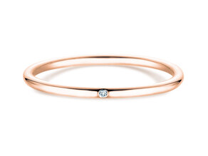 Anello di Fidanzamento Promise Petite in oro rosa