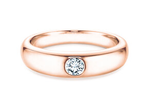 Anello di Fidanzamento Promise in oro rosa