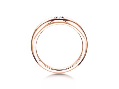 Anello di Fidanzamento Promise in oro rosa