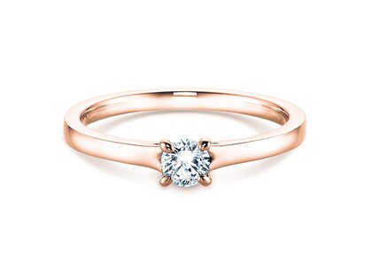Anello di Fidanzamento Modern in oro rosa