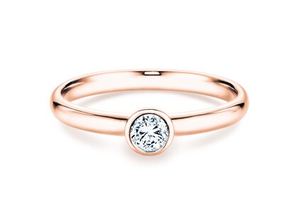 Anello di Fidanzamento Eternal in oro rosa