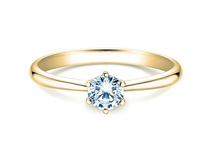 Anello di Fidanzamento Spirit in oro giallo