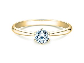 Anello di Fidanzamento Spirit in oro giallo