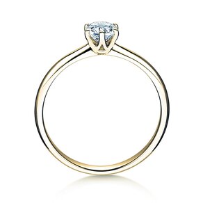 Anello di Fidanzamento Spirit in oro giallo