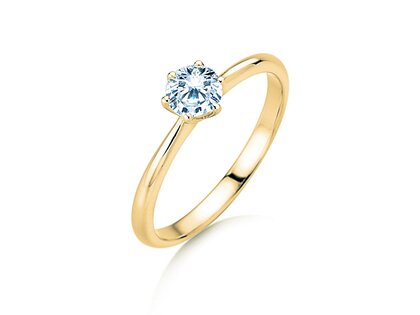 Anello di Fidanzamento Spirit in oro giallo