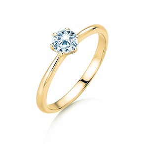 Anello di Fidanzamento Spirit in oro giallo