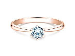 Anello di Fidanzamento Spirit in oro rosa
