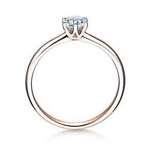 Anello di Fidanzamento Spirit in oro rosa