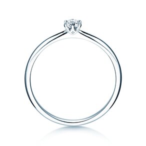 Anello di Fidanzamento Spirit in argento 925/- con diamante 0,15ct G/VS