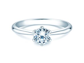 Anello di Fidanzamento Spirit in 9K oro bianco con diamante 1,00ct G/SI