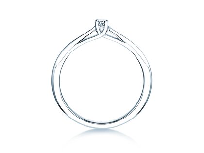 Anello di Fidanzamento Delight in argento 925/- con diamante 0,07ct G/SI