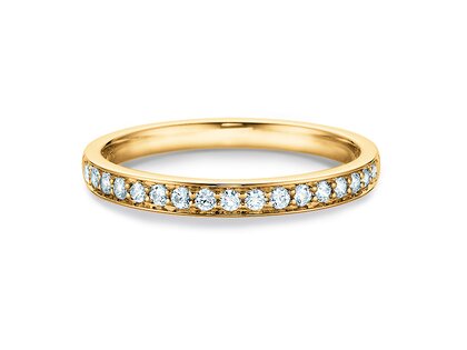 Anello di Fidanzamento Alliance-/Eternityring in oro giallo
