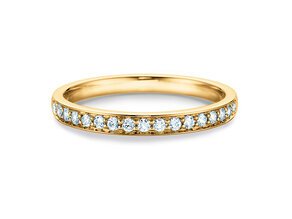 Anello di Fidanzamento Alliance-/Eternityring in oro giallo