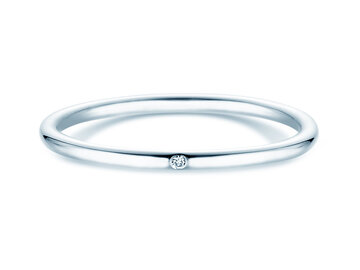 Anello di Fidanzamento Promise Petite in argento 925/- con diamante 0,005ct