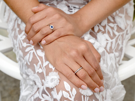 Anello di Fidanzamento Lovely in platino