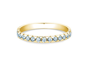 Anello di Fidanzamento Balance in 9K oro giallo con diamanti 0,50ct G/SI