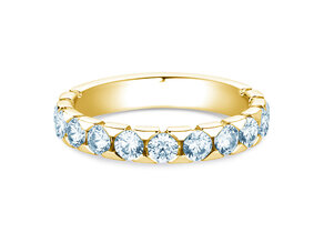 Anello di Fidanzamento Balance in 14K oro giallo con diamanti 1,30ct G/SI