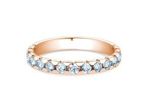 Anello di Fidanzamento Balance in 14K oro rosa con diamanti 0,75ct G/SI