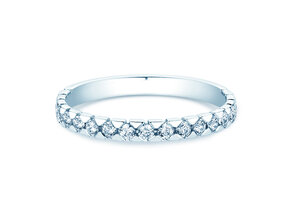 Anello di Fidanzamento Balance in 9K oro bianco con diamanti 0,50ct G/SI