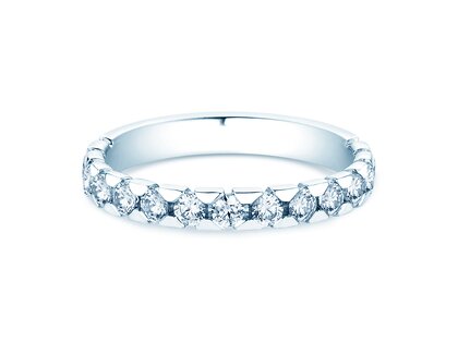 Anello di Fidanzamento Balance in 14K oro bianco con diamanti 0,75ct G/SI