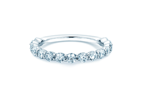 Anello di Fidanzamento Dawn in 14K oro bianco con diamanti 1,27ct G/SI